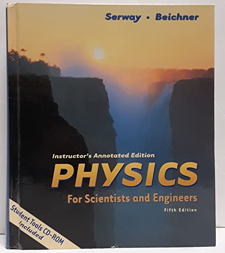 Physics for Scientists and Engineers, Fifth Edi... 0030269490 Book Cover
