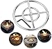 12-inch Propane Gas Fire Pit Stainless Steel Burner Ring Installation Kit,（LP）