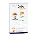 Produktbild VitaDHA® Brain | Für Kinder | 250 mgOmega-3 DHA, Cholin und Vit.D und B| Für das Gehirn und das Immunsystem | Zuckerfrei | Angenehmer Erdbeer- und Zitronengeschmack | 30 Gelee