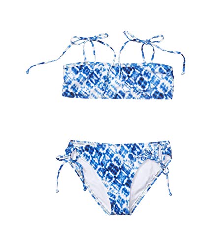Image of Splendid Girls' Bandeau Bra with Straps and Tunnel Bikini Bottom