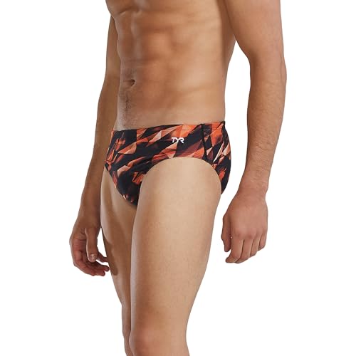 Bañador para hombre TYR Triadic con tejido Durafast Elite de gran ajuste 2