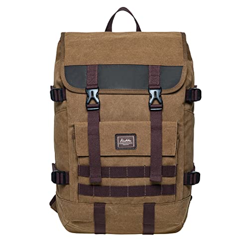 KAUKKO Laptop Backpack for Unisex, Casual Daypack Fits 15.6