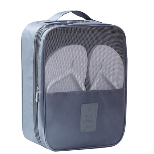 HuddleGlow Bolsas de Zapatos de Viaje Portátiles Ropa Interior Bolsas de Ropa Organizador de Zapatos Bolsa de Almacenamiento Accesorios de Viaje Multifunción,C
