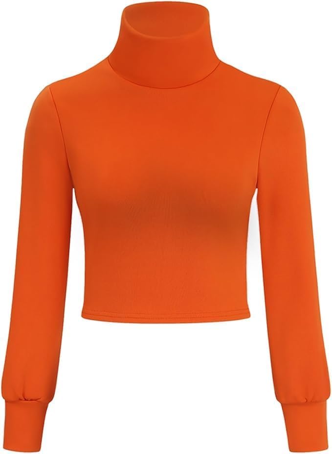 Halloween 7-Piece Velma Costume Women Outfit Women Character Costume Set,Classic Movie Costumes - Image 6