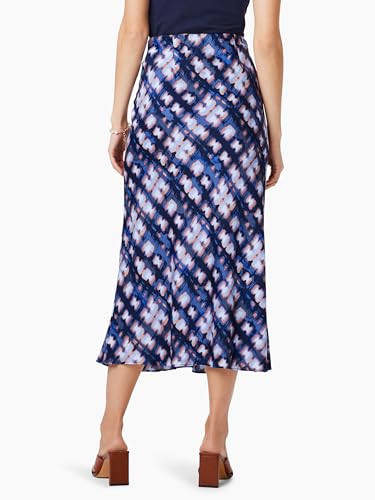 NIC+ZOE Women's Shibori Glow Slip Skirt4