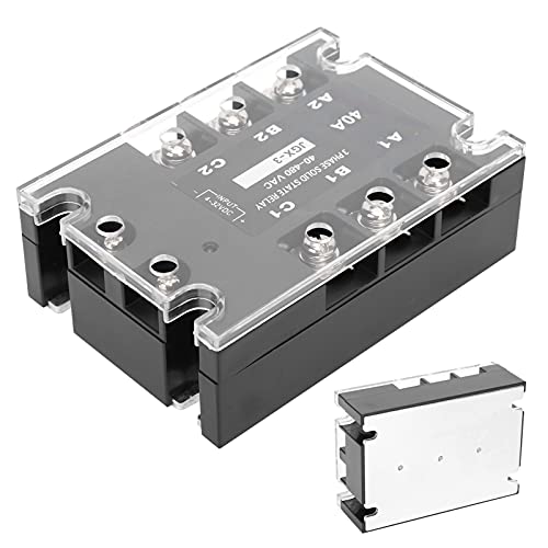 Relais SSR triphasé à commutation silencieuse et dissipation rapide JGX3 4860Z 40-480VAC
