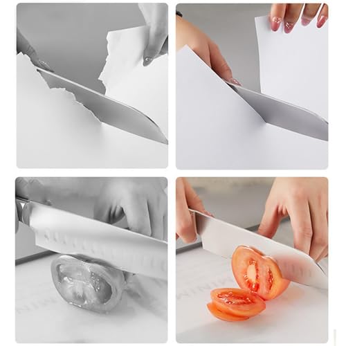 Electric Knives Sharpener, Handheld Knife Sharpeners, USB Rechargeable Knife Sharpener, 3-Speed Electric Knife Sharpener, Quiet Knife Sharpening Tool, LED Display Knife Sharpener, - immagine 5