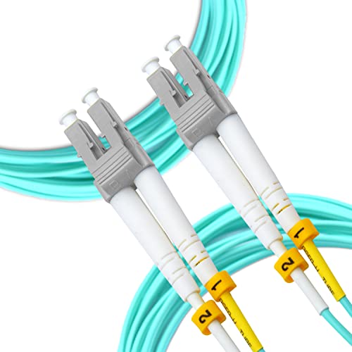NEWYORK CABLES Fiber Patch Cable (LC to LC, OM4 50/125) – 5 meters