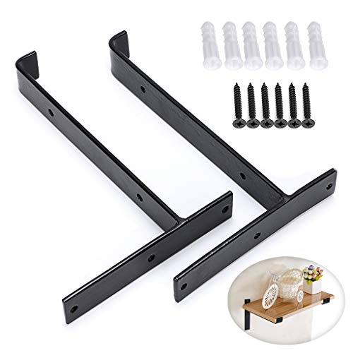 Sumnacon Folding Shelf Brackets Heavy Duty, Decorative Shelves Bracket