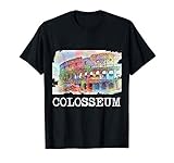 Colosseum tShirt Rome Italy Tee Shirt Flavian Amphitheatre T-Shirt