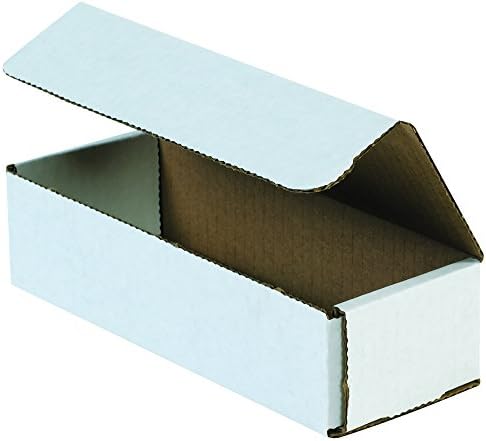 Partners Brand PM1242 12"L x 4"W x 2"H, White (Pack of 50)