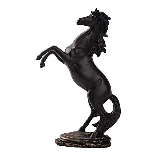 Ornements cheval en résine artisanat d'art haut de gamme