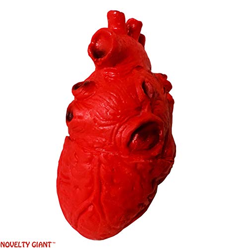 Novelty Giant Www.noveltygiant.com Life Size Foam Heart Gory Halloween Prop #TOP1