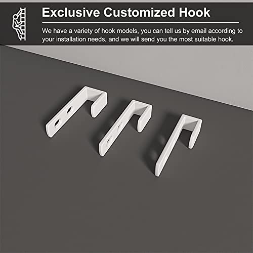 Hwll Bunk Bed Ladder 45 In / 50 In / 55 In / 59 In , Rv Car Boat Loft Step Ladder, Metal Adjustable Twin Bed Bunk Ladder For Home/Dorm/Appartments, Load 150 Kg / 330 Lbs, Black, 140Cm/55 In #TOP3