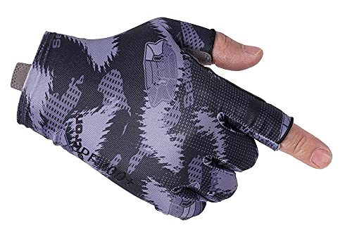 image for Seibertron S.P.S.G-2 UPF100+ Sun/UV Protection Fishing Glove Also fit 