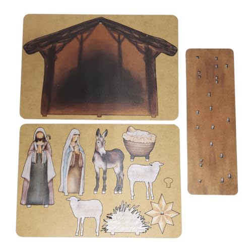 Presépio em MDF Montável com Impressão em Alta Definição