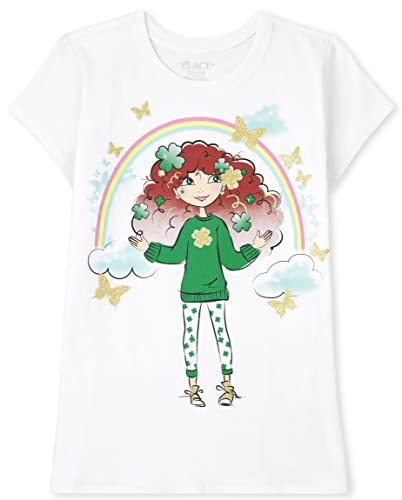 Image of The Children's Place Girls Short Sleeve Graphic T-Shirt