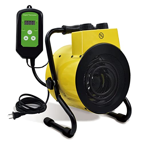 AKUSAKO Electric Greenhouse Heater With Digital Thermostat Controller For...