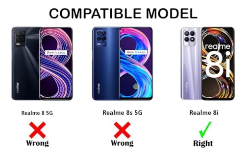 Image of BlazeTech for [ Realme Narzo 50 4G / Realme 8i ] Liquid Silicone Back Case Cover Flexible |Inner Lining| with Camera Protection Back Cover for [ Realme Narzo 50 4G / Realme 8i ] - Black