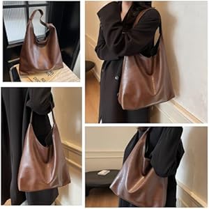 Handtas Dames | Schoudertas | PU-leer | Hobo tas | Tote bag