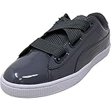 PUMA Women's Basket Heart Sneaker, Iron gate-Iron gate, 8 M US