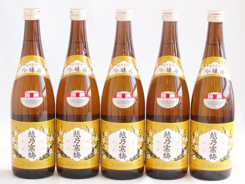 5本セット(越乃寒梅 別撰 吟醸酒(新潟県)) 720ml×5本
