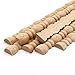 12 Pcs Unfinished 3D Decorative Wood Trim Molding 15.75inch Gourd Line Molding Sticks for DIY Decor, Cabinets, Shelf, Home Wall, Furniture, Paneling, Board Projects