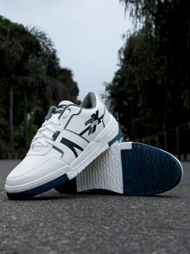 Image of Liberty Leap7x Borden Lacing Casual Sneakers for Men with TPR Sole | PU Upper | Memory Foam Insole | Stylish & Comfortable | Breathable, Lightweight & Flexibility | Shock Absorption