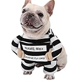 photo prisonnier montage Utilisation polyvalente: conçue pour toutes sortes de chiens et de chats, avec des sangles réglables et un tissu élastique pour assurer un ajustement chaleureux mais confortable pendant les festivités d'Halloween ou une utilisation quotidienne, largement utilisé pour diverses occasions sans compromettre la mobilité ou la facilité