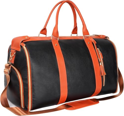 Luhxe Travel Convertible Carry On Garment Bag 2.0 with Shoe Pouch & Detachable Shoulder Strap - Improved Zipper and reinforced straps - Charcoal