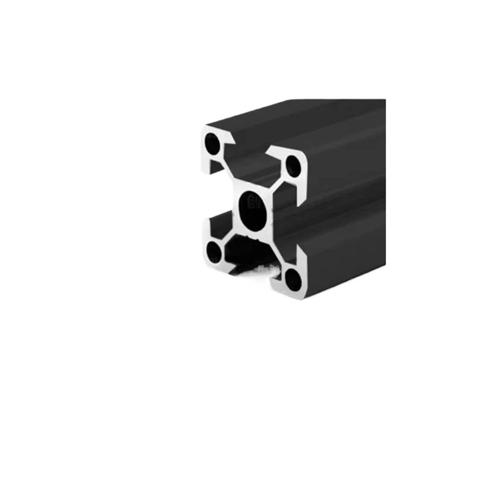 2020V-2 slot anodized black EU standard industrial aluminum profile automation equipment 3D printer professional fish tank DIY(400mm)