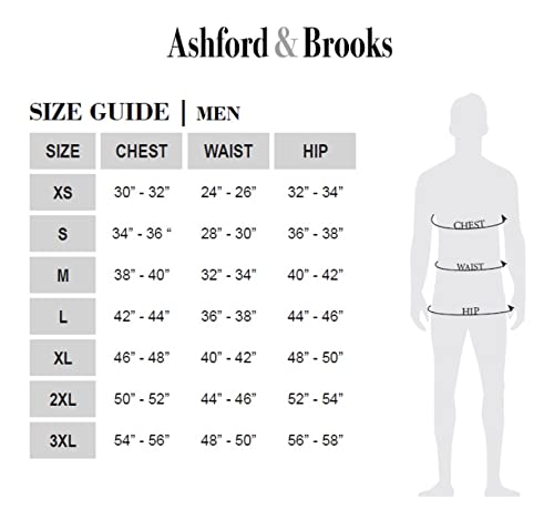 Ashford & Brooks Mens Flannel Plaid Long Sleep Shirt Henley Nightshirt, Red Check, 2X-Large #TOP4