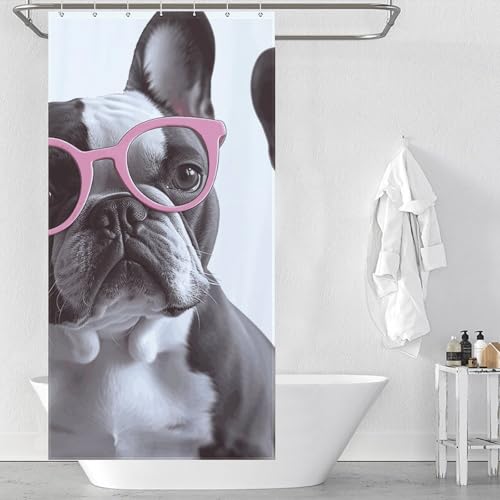 Rideau de douche de qualité avec œillets métalliques pour hôtel et spa - 4