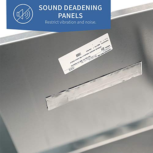 Lakeside Manufacturing 322 Utility Cart, Stainless Steel, 3 Shelves, 300 Lb. Capacity (Fully Assembled) #TOP3