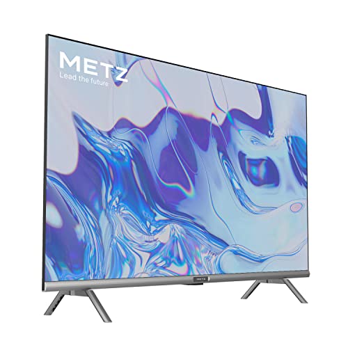 METZ Smart TV, Serie MTC6110, 32' (81 cm), HD LED, Wi-Fi, Android TV, HDMI,ARC, USB, Slot CI+, Dolby Digital, DVB-C/T2/S2, Schermo Senza bordi, Nero