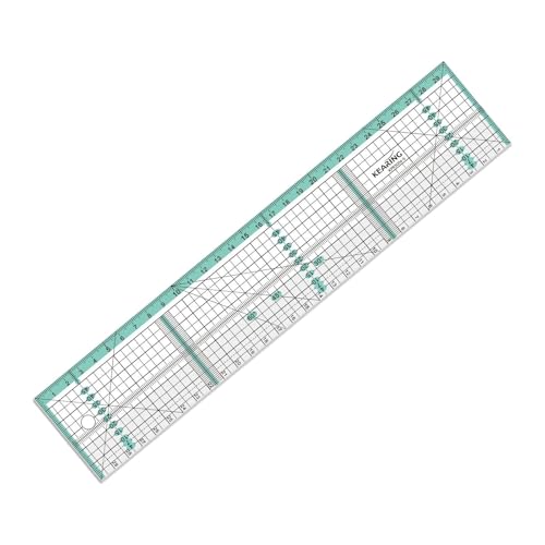 Règle de mesure couture Harilla transparente pour créer vos vêtements et patchwork à la maison
