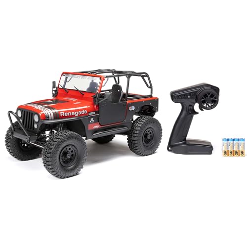 Axial RC Truck 1/10 SCX10 III Jeep CJ-7 4X4 RTR ��������b�N�N���[���[ ���b�h (�o�b�e���[�Ə[�d��͊܂܂�Ă��܂���)