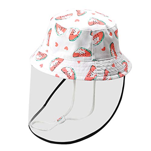 PretyzOOM — Chapéu protetor solar infantil de 52 jardas, capa de rosto inteiro destacável anticospen