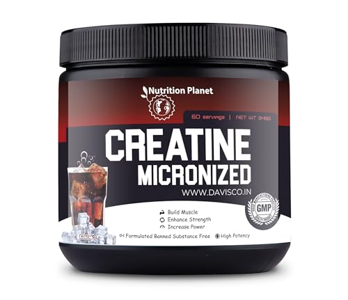 Image of Nutrition Planet Micronized Creatine Monohydrate (Cola, 348g / 0.76 Lb, 60 Servings)