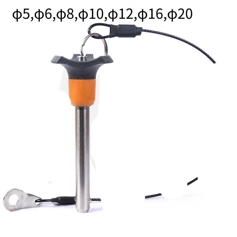 Perni di bloccaggio a sfera Perni a sgancio rapido Perno di allineamento di precisione con gambo rettificato. bloccaggio positivo a semplice effetto fino allo sblocco-VCN120-12,70 mm