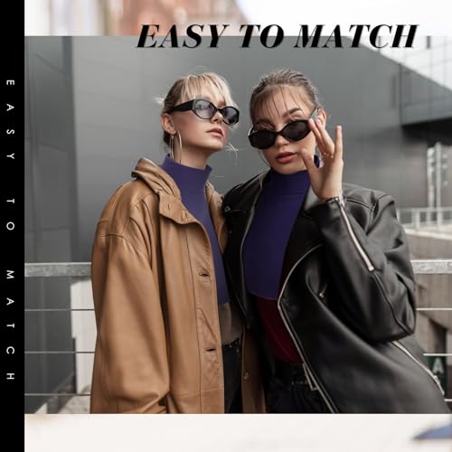 Image of Cutecrop Turtleneck Dickey Extra Large Fake Collar Detachable Dickey Collar Half Mock Turtleneck for Men Women