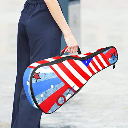 Housse pour ukulélé avec motif drapeau américain étoilé et rayures 10 mm – Rembourrage épais en éponge de 53,3 cm – Avec… - Les Beatles, Paul McCartney, John Lennon, RIngo Starr, George Harrison Housse pour ukulélé avec motif drapeau américain étoilé et rayures 10 mm - Rembourrage épais en éponge de 53,3 cm - Avec… – Image 7