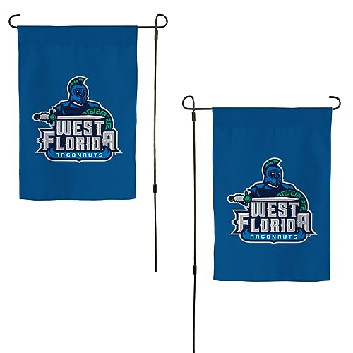 Desert Cactus University of West Florida UWF Garden Flag – 19 x 12 inch West Florida Argonauts Banner, For Outdoor Display and Events (Design B)