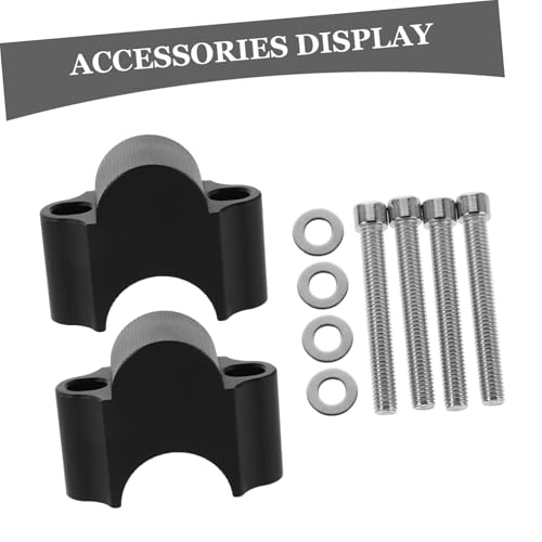 Elevador de manillar PRETYZOOM de aluminio resistente para regular altura 3