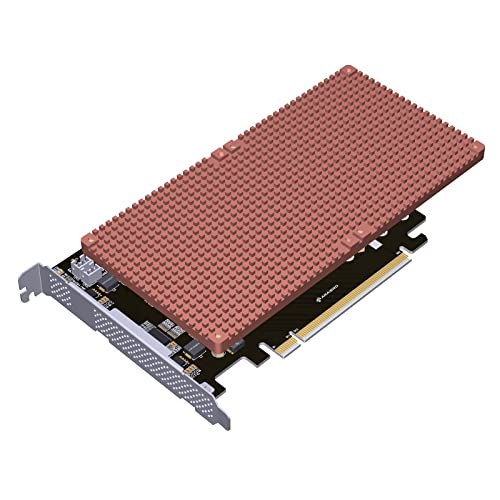 Amazon.co.jp: ARAIERD PCIe 4.0 x16 Gen 4~4ポート M.2 m-Key NVMe