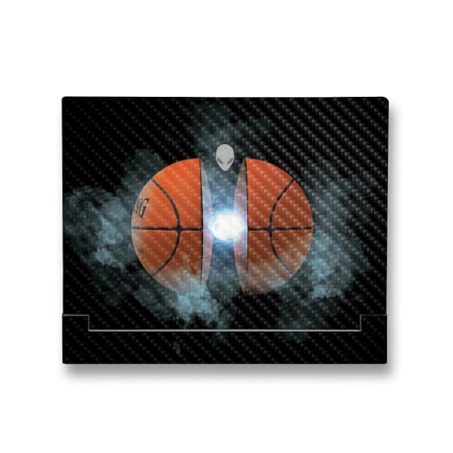 Image of MightySkins Carbon Fiber Skin Compatible With Alienware X14 R2 (2023) Full Wrap Kit - Basketball Orb | Protective Durable Textured Carbon Fiber Finish | Easy To Apply & Change Styles | Made in the USA