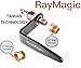 RayMagic Steel Pneumatic Tool Rafter Hook Hanger, Lightweight, Durable,Reusable Metal Organaizer Adjustable Easy Install Hooks With 1/4