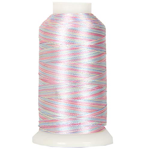 Image of ThreadArt Polyester Machine Embroidery Thread, 1000M 40wt, Pastels