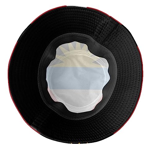 Image of Flag Bucket Hat Fashion Fisherman Hat Cute Flag Bucket Hats Sun Hat for Women Men