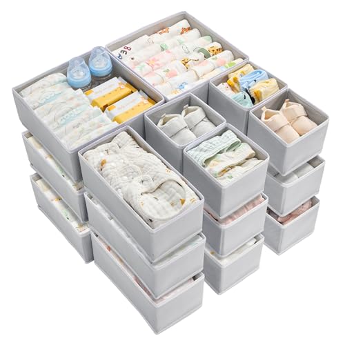 Vtopmart Baby Clothes Organizer Drawer Dividers (18 Pack)